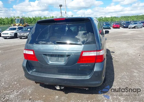 2005 Honda Odyssey Lx из США, поврежденный, VIN 5FNRL38205B128740